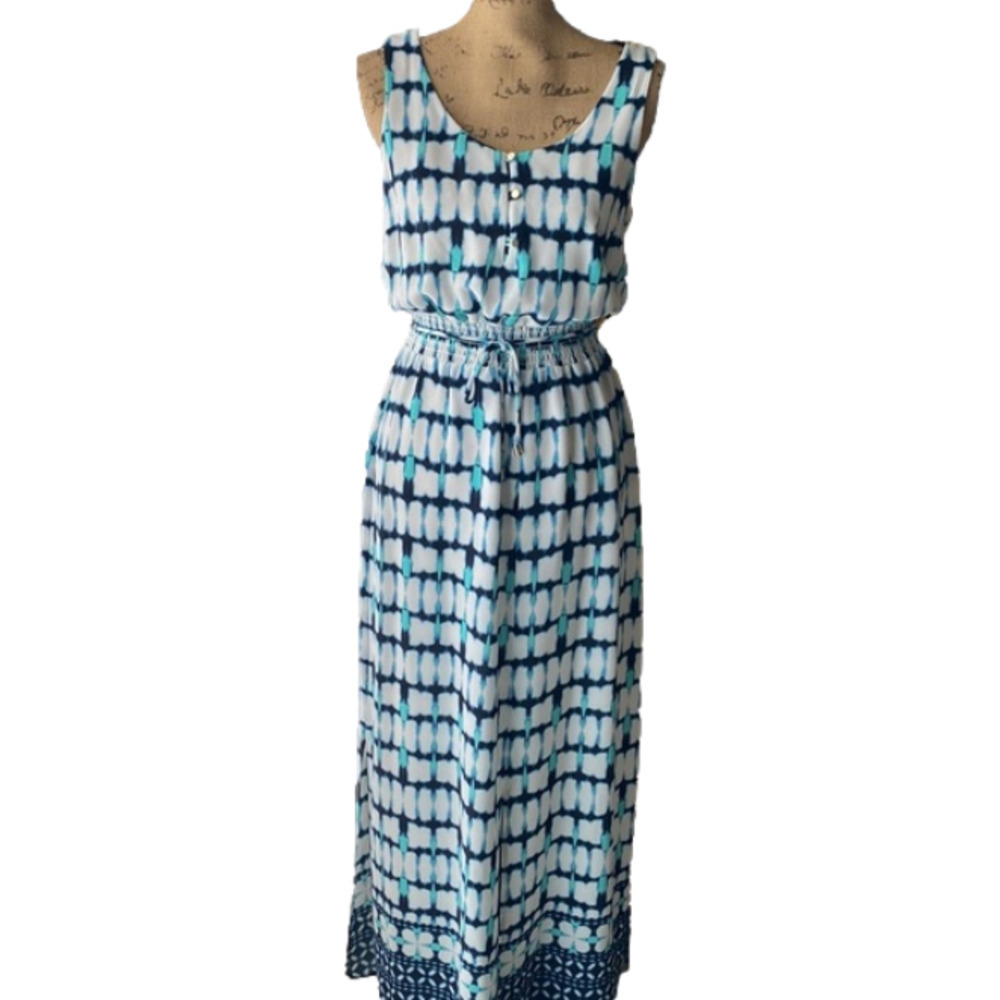 JOSEPH Ribkoff -Tye Dye Maxi Dress- size 2